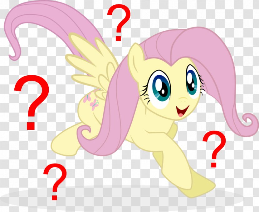 Fluttershy My Little Pony Pinkie Pie Rarity - Cartoon Transparent PNG