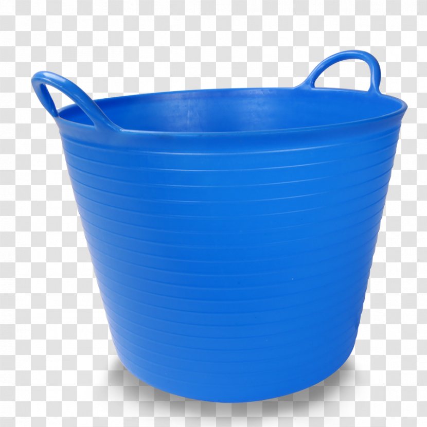 Cobalt Blue Plastic - Basket Transparent PNG