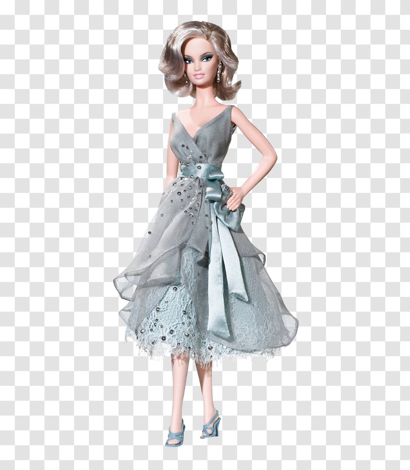 Judith Leiber Barbie Doll Collectable Collecting - Costume - Gold Splash Transparent PNG
