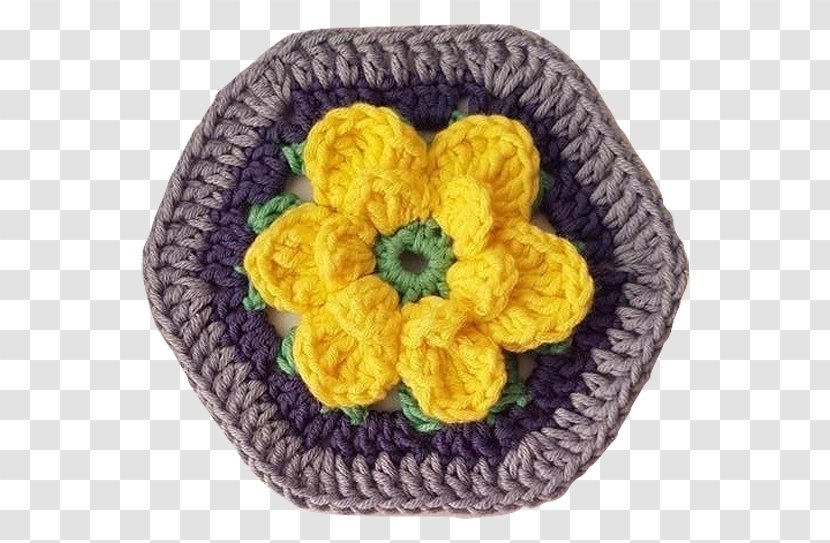 Crochet Knitting Wool Yarn Daffodil - Woolen - Water Lilly Transparent PNG