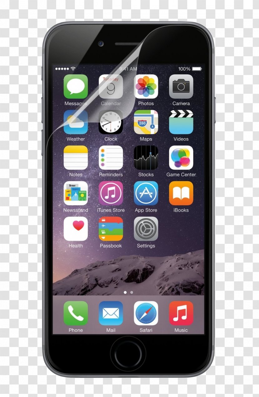 IPhone 6 Plus Apple Telephone 6S - Cellular Network - Belkin Transparent PNG