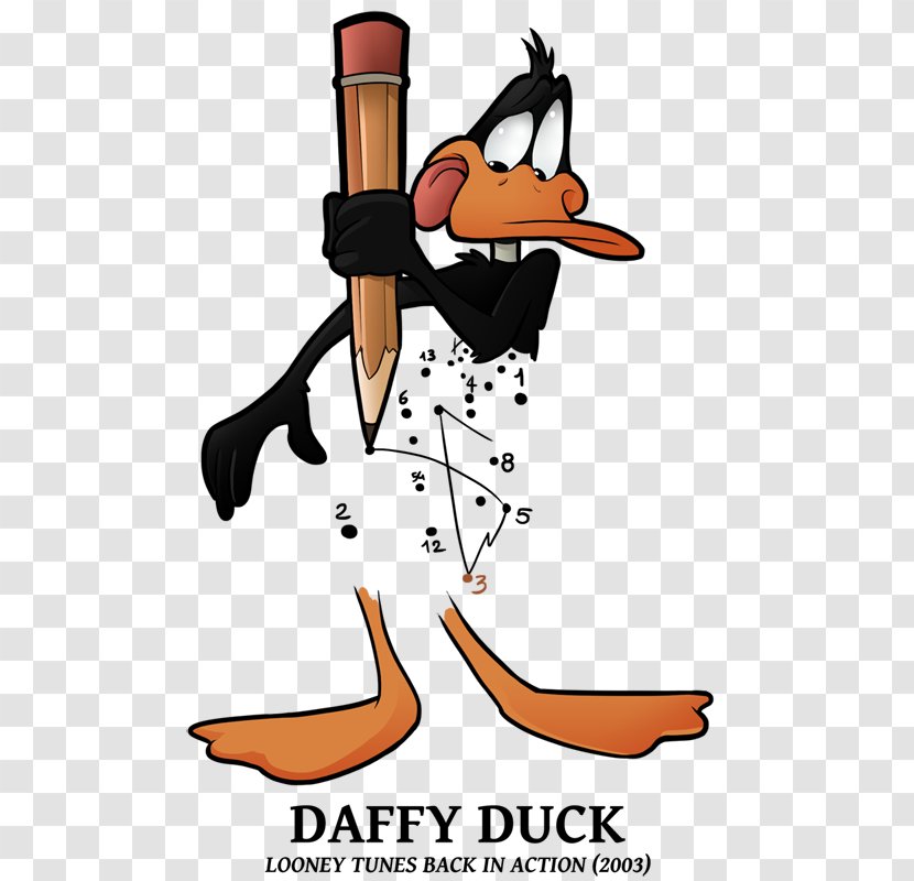 Daffy Duck Melissa Bugs Bunny Looney Tunes - Drawing Transparent PNG