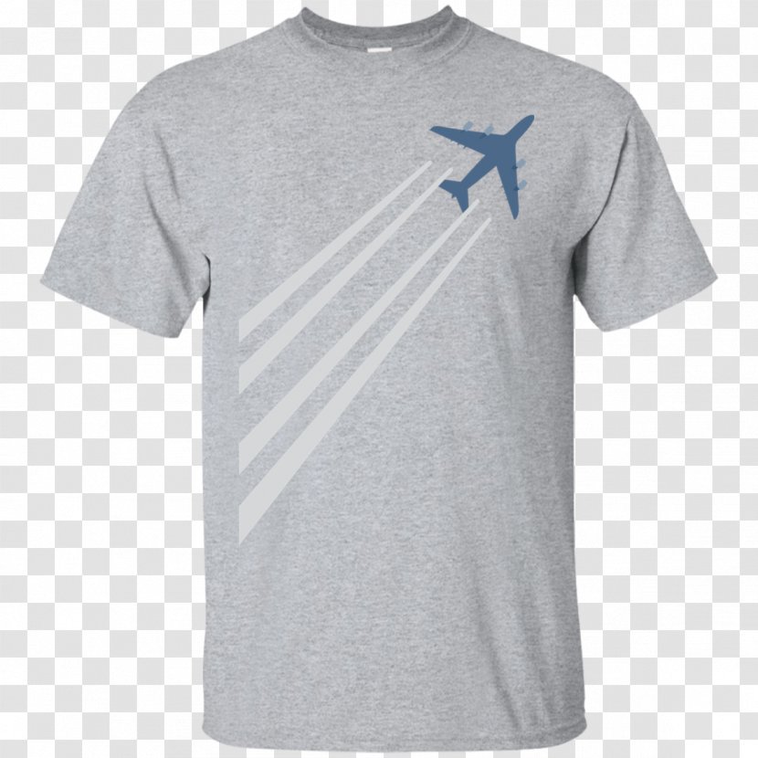 T-shirt Hoodie Clothing Sleeve - Crew Neck - Sky Aircraft Transparent PNG