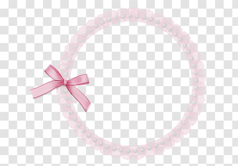 Pink Bracelet Hair Accessory Jewellery Tie Transparent PNG
