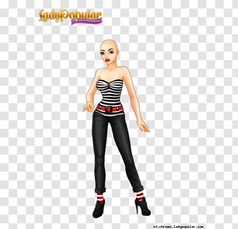 Lady Popular Fashion Dress Game - Frame - Tweedle Dee Transparent PNG