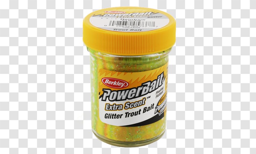 Berkley PowerBait Trout Bait Glitter Turbo Dough - Maggots Wounds Transparent PNG