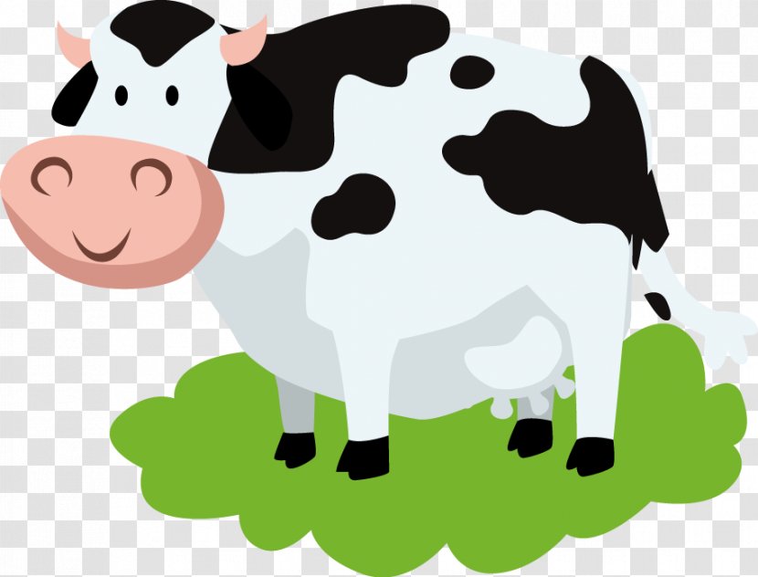 Dairy Cattle Song Nursery Rhyme La Vaca Lechera - Fictional Character - Cow Transparent PNG