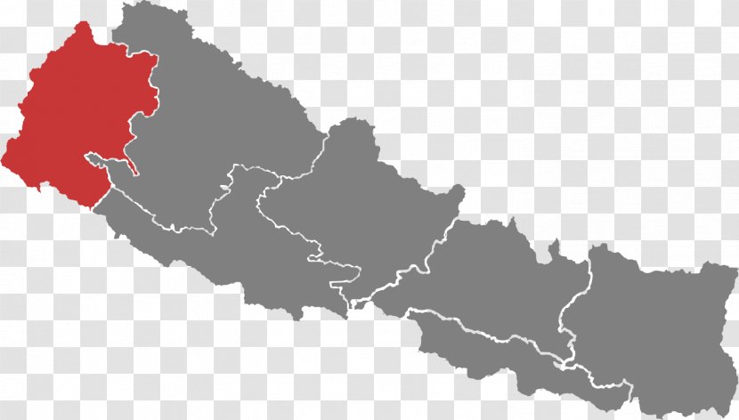 Provinces Of Nepal Province No. 3 7 Map Stock Photography - No Transparent PNG