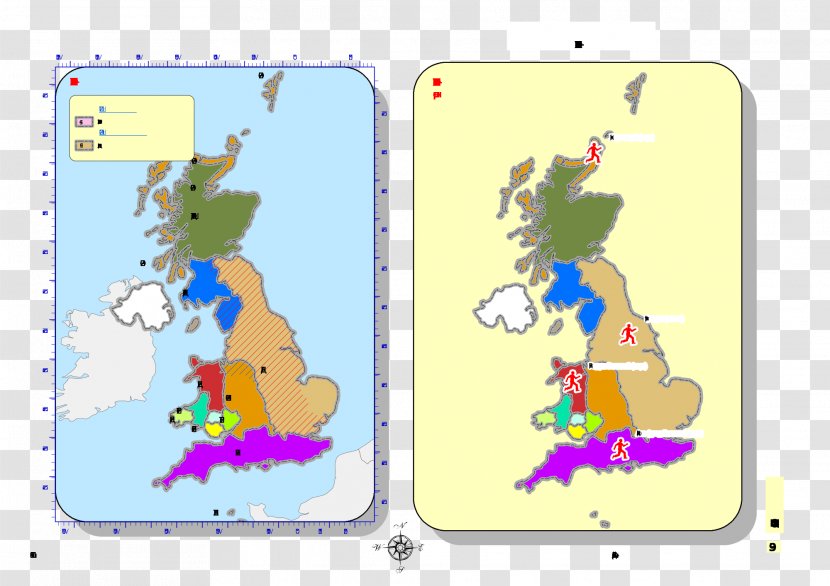 England United States - Uk Map Transparent PNG