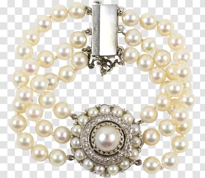 Pearl Jewellery Bracelet Watch Necklace Transparent PNG