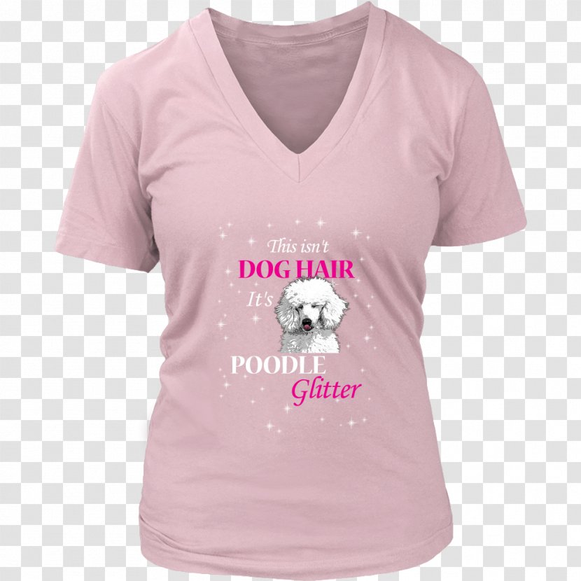 T-shirt Dog Wine Hoodie Drink - Rescue - Poodle Transparent PNG