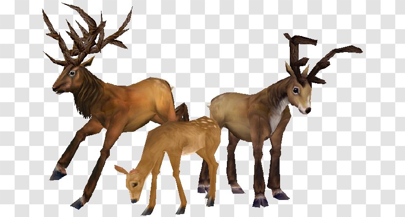 Reindeer Red Deer - World Of Warcraft Transparent PNG