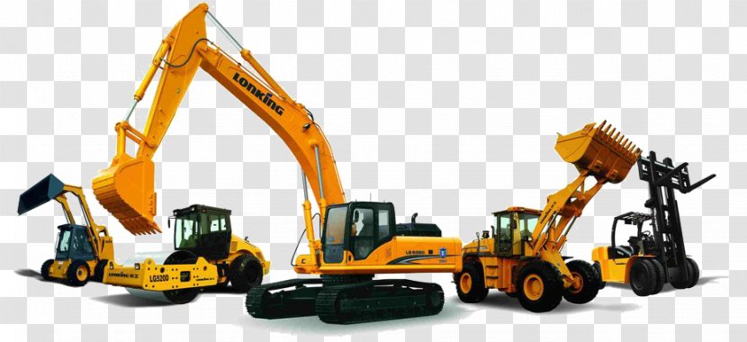 Heavy Machinery Excavator Crane Agricultural - Vehicle Transparent PNG