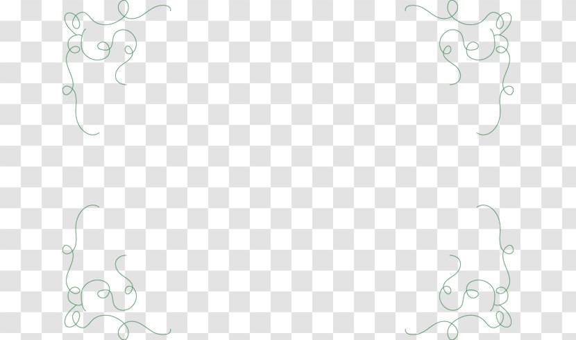 White Pattern - Garland Border Transparent PNG