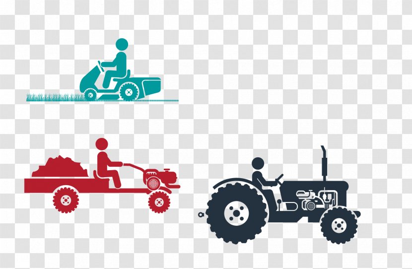 Agricultural Machinery Agriculture Combine Harvester - Brand - Vector Material Wheat Harvest Transparent PNG
