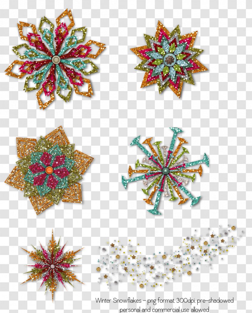 Christmas Ornament Snowflake Decoration Pattern - Holiday Transparent PNG