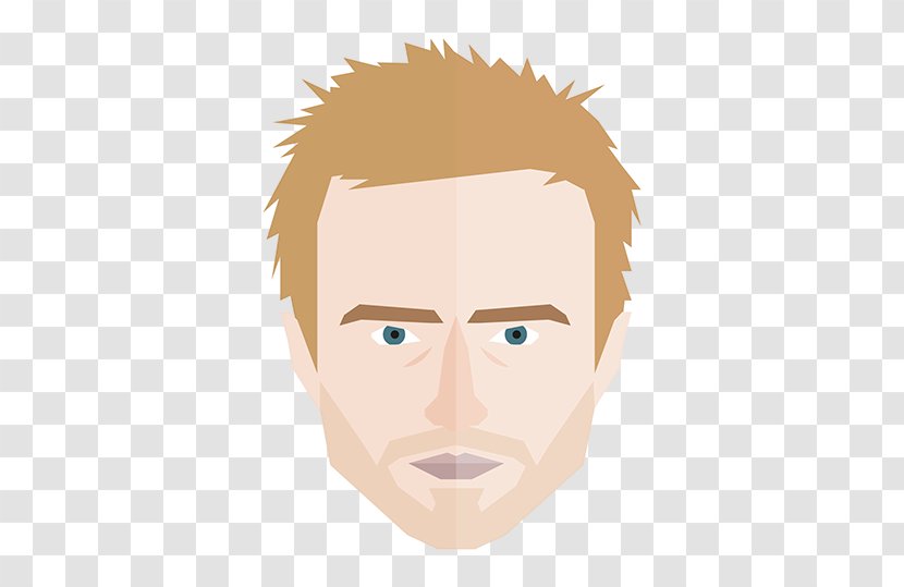 Nose Facial Hair Cheek Forehead Eyebrow - Jesse Pinkman Transparent PNG