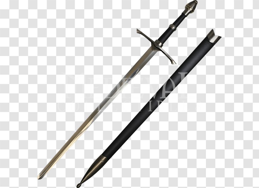 Sabre Classification Of Swords Zweihänder Scabbard - Baskethilted Sword Transparent PNG