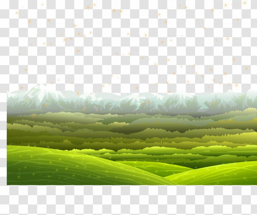 Pixel Computer File - Grass Family - Rolling Vector Transparent PNG