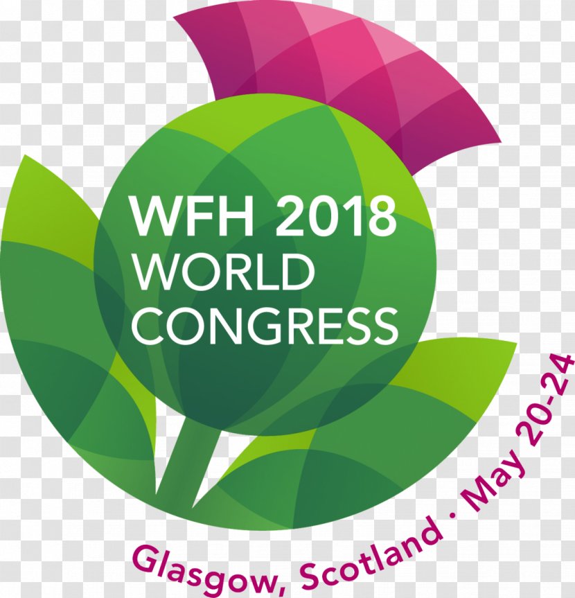 WFH 2018 World Congress Federation Of Hemophilia Haemophilia Glasgow - Brand Transparent PNG