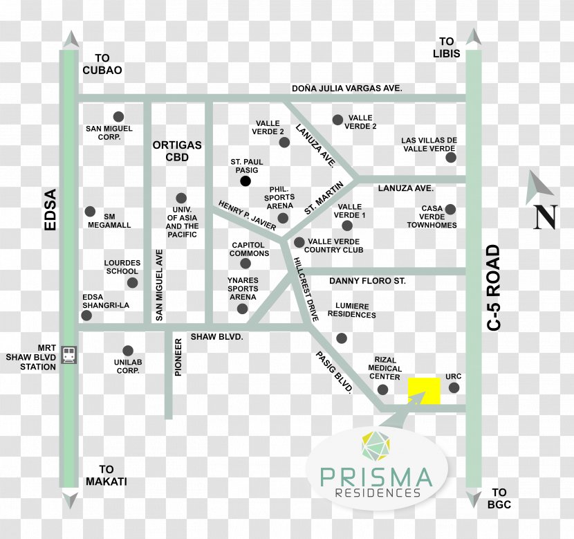 Prisma Residences Bonifacio Global City Ortigas Center House Condominium Transparent PNG
