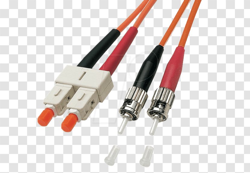 Network Cables Optical Fiber Connector Patch Cable Multi-mode - Networking - Technology Transparent PNG