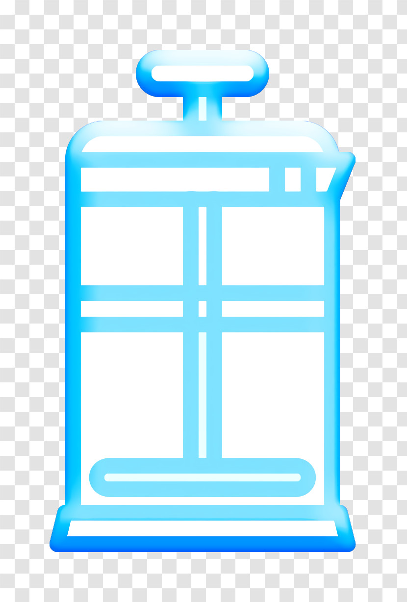French Press Icon Food And Restaurant Icon Coffee Icon Transparent PNG