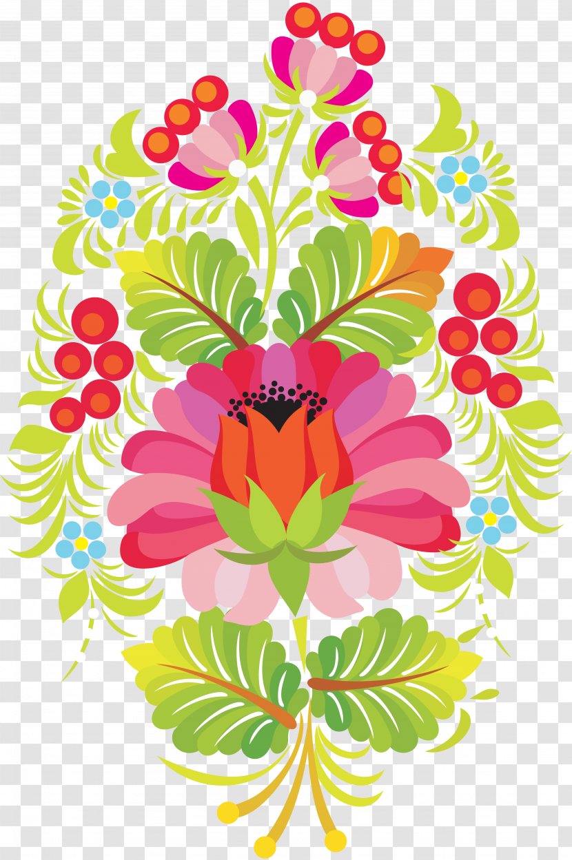 Azvuk.ua Flower Floral Design Clip Art - Plant - Hand Painted Transparent PNG