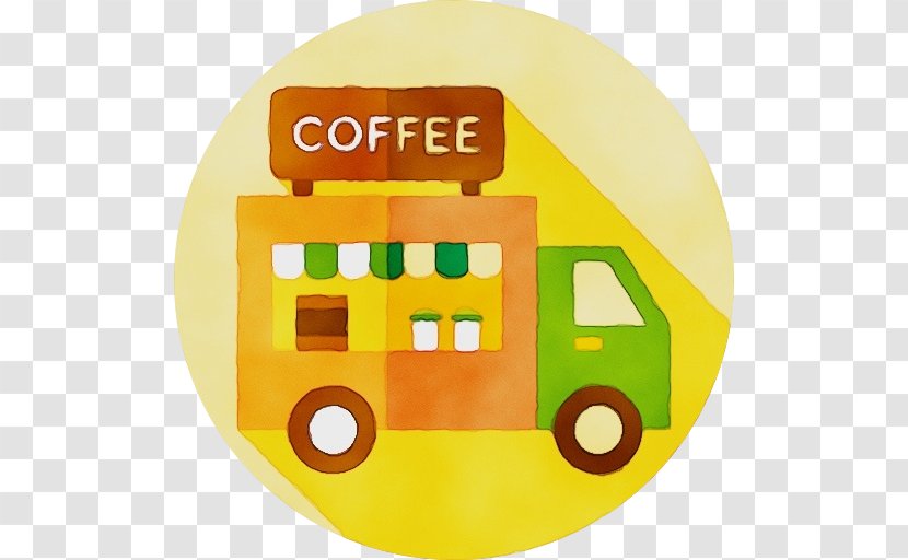 Coffee - Yellow Transport Transparent PNG