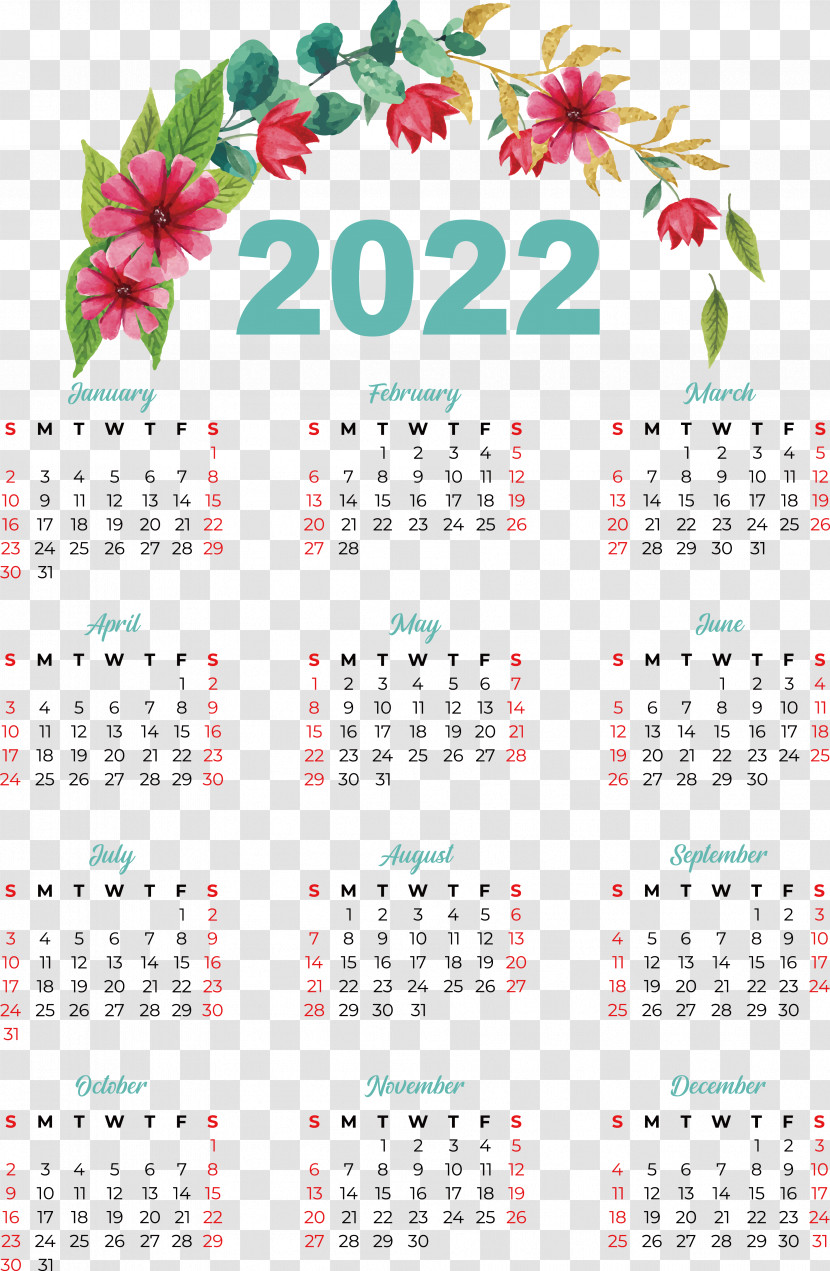 Calendar 2022 Knuckle Mnemonic Calendar 2021 Transparent PNG