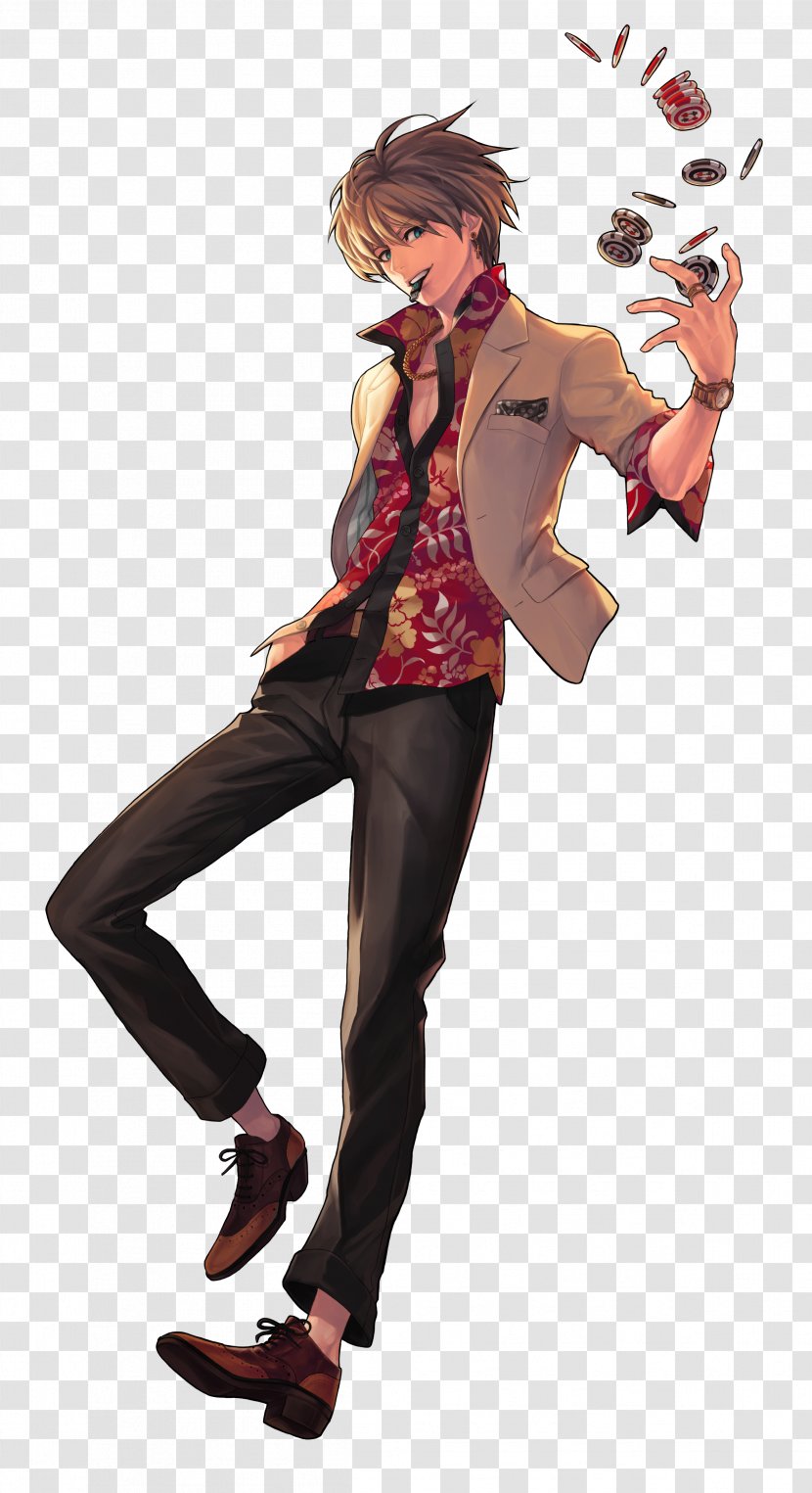 Black Survival Character Game Attribute キャラ立ち - Costume Design - Gambler Transparent PNG