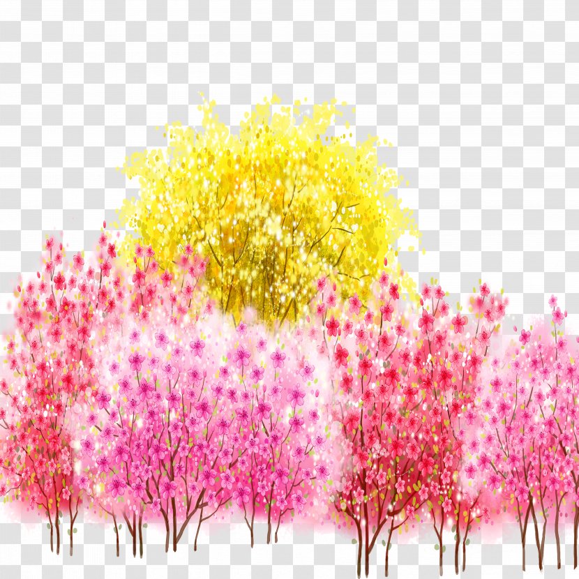 Computer File - Tree - Blooms Transparent PNG