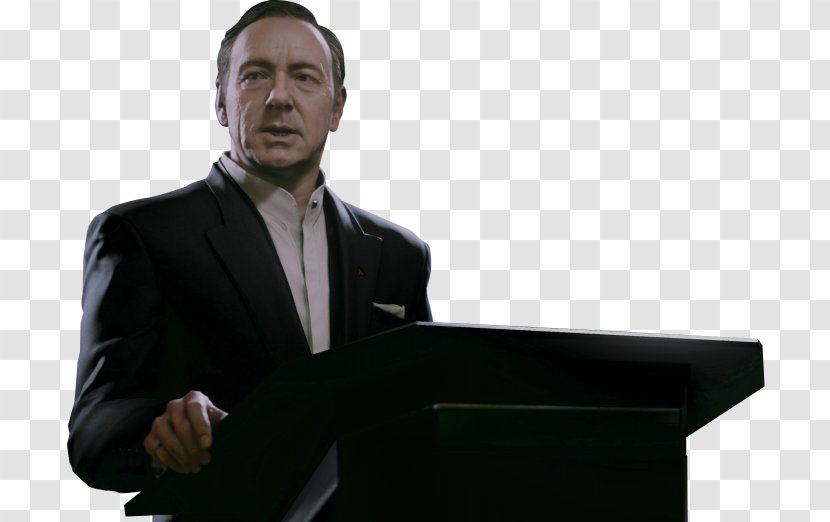 Kevin Spacey Call Of Duty: Advanced Warfare Jonathan Irons Motivational Speaker - Tuxedo - TMNT Transparent PNG