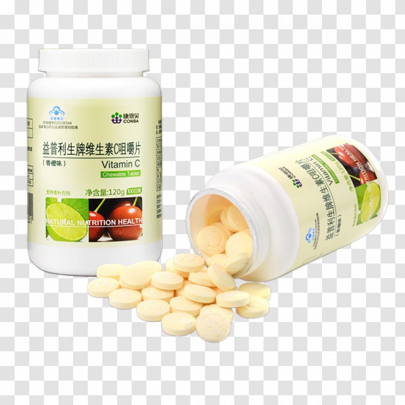 Dietary Supplement Vitamin C Health Food - Flavor - Tablets Transparent PNG