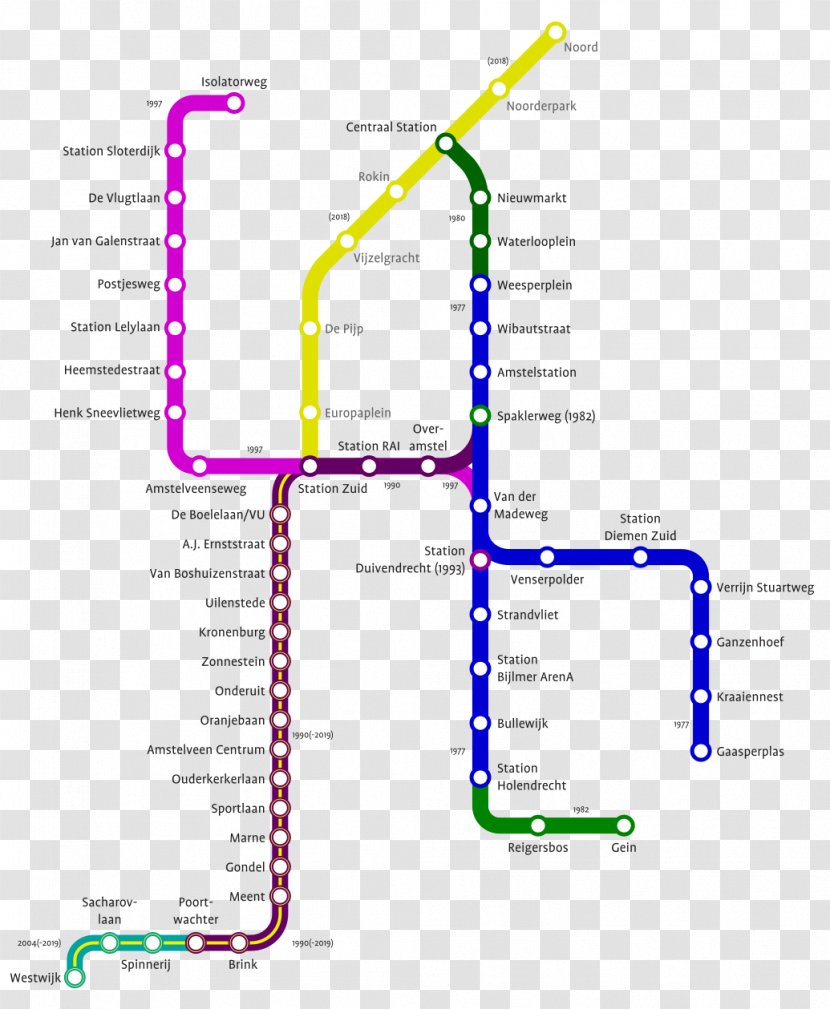 Amsterdam Metro Rapid Transit Transport Diemen - Station Transparent PNG