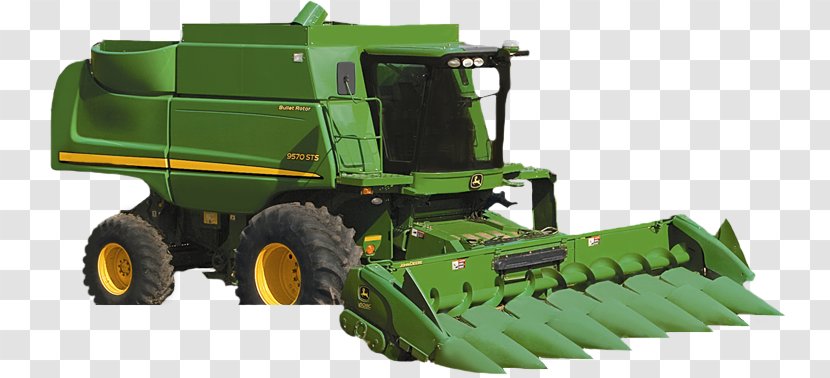 John Deere Machine Tractor Combine Harvester - Strictly Prohibit Transparent PNG