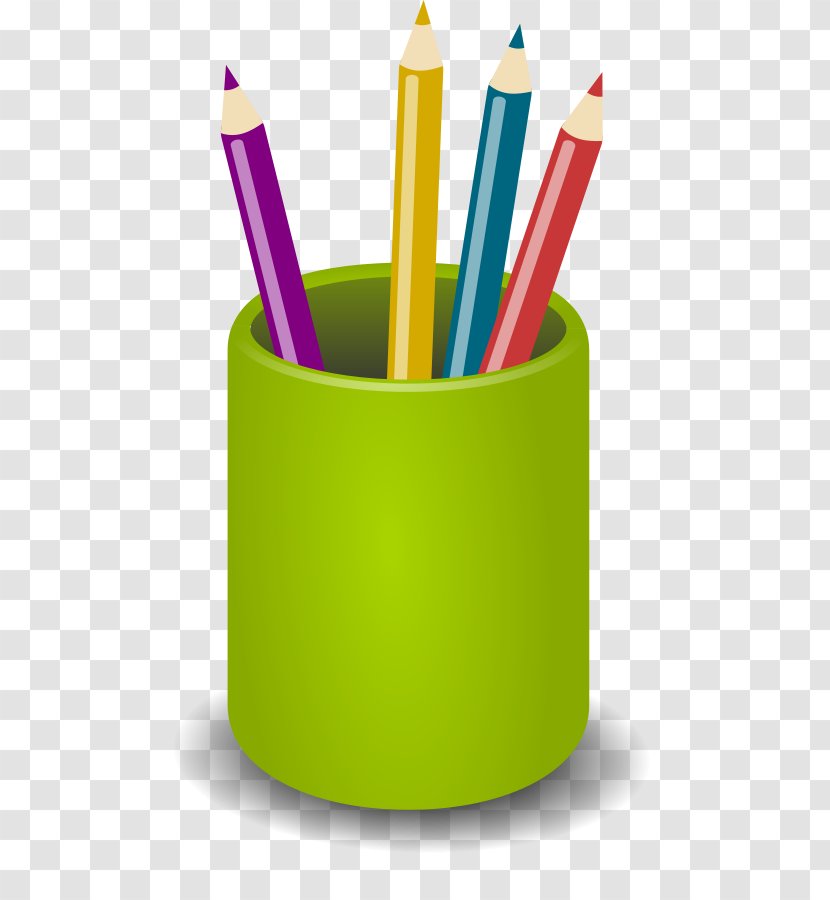 Pencil Case Clip Art - Pen And Paper Clipart Transparent PNG