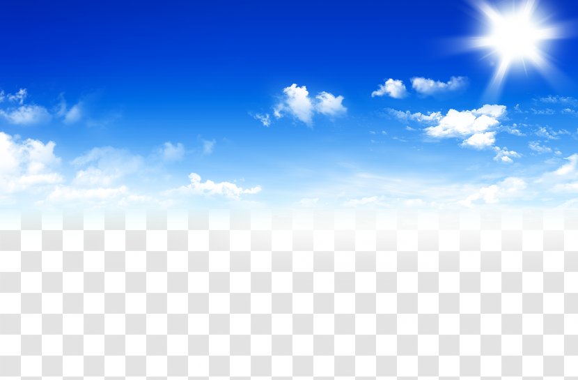 Download Image File Formats Computer - Meteorological Phenomenon - Blue Sky And White Clouds Transparent PNG