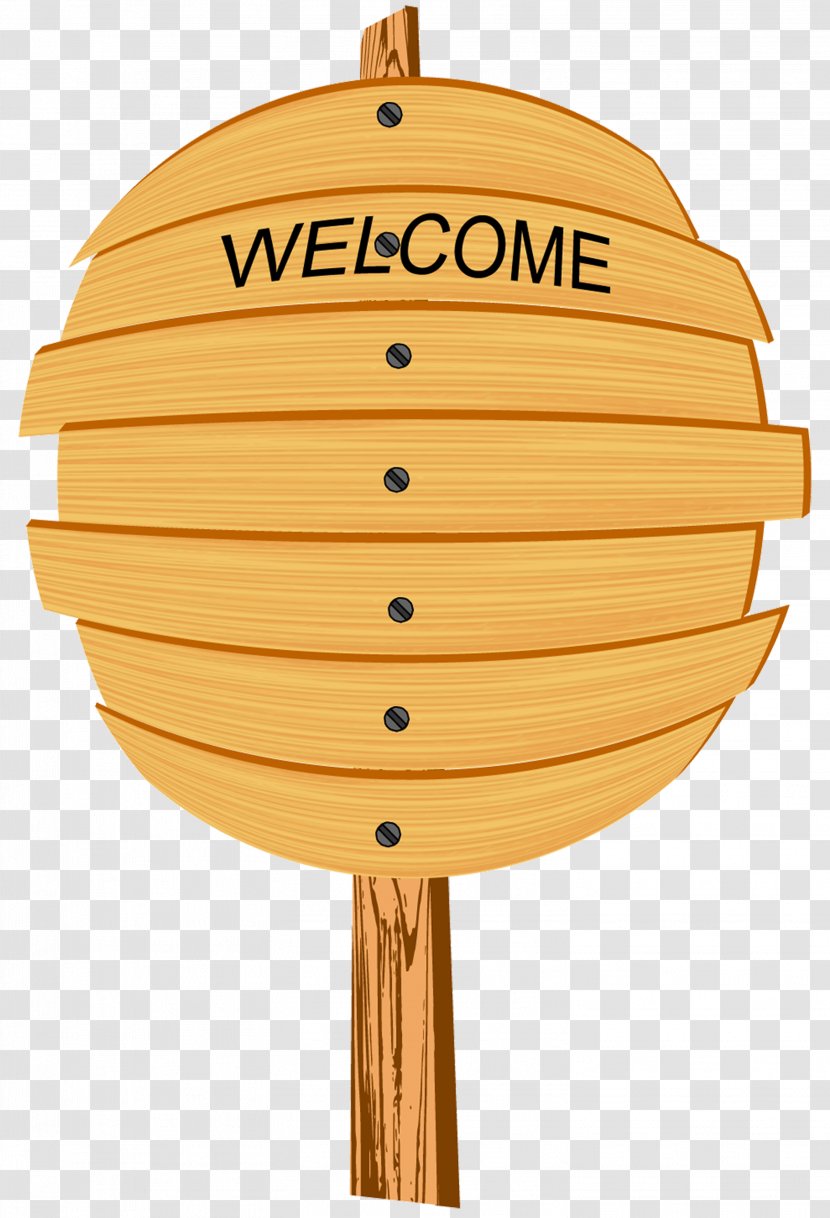 Cartoon Wood - Graphic Arts - Simple Oval Wooden Welcome Signs Transparent PNG