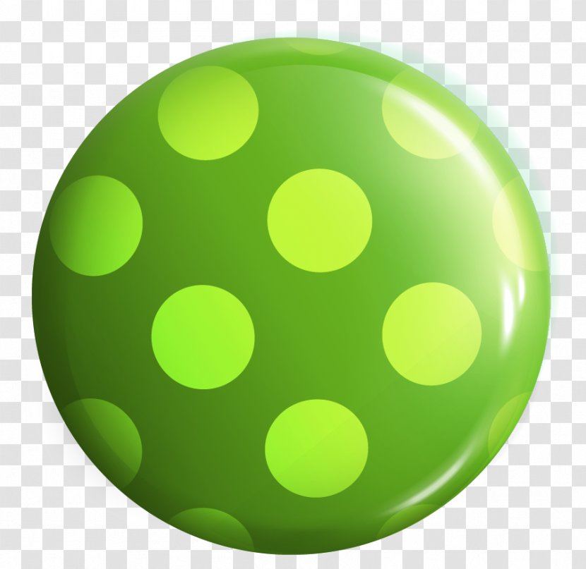 Hand Painted Green Circle - Sphere - Product Design Transparent PNG