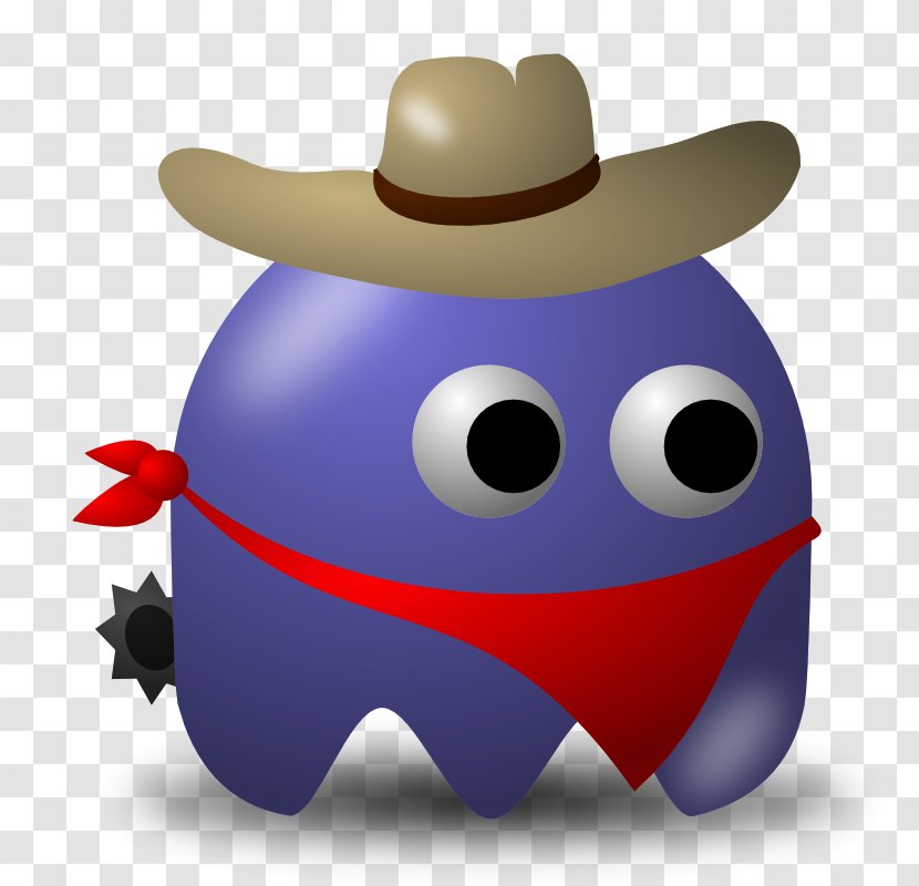 Pac-Man Space Invaders Ghosts Clip Art - Video Game - Cowboy Image Transparent PNG