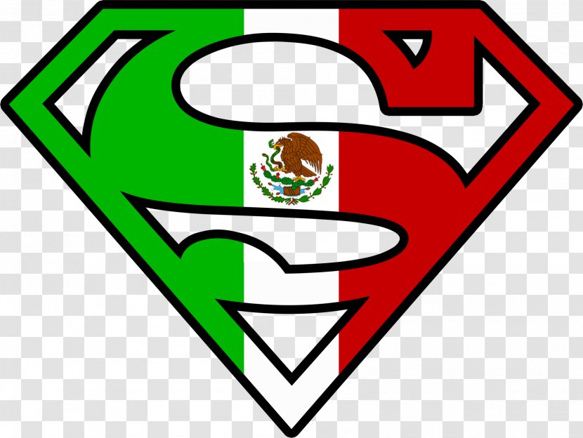 Superman Logo Sticker Clip Art - Mexican Cliparts Transparent PNG