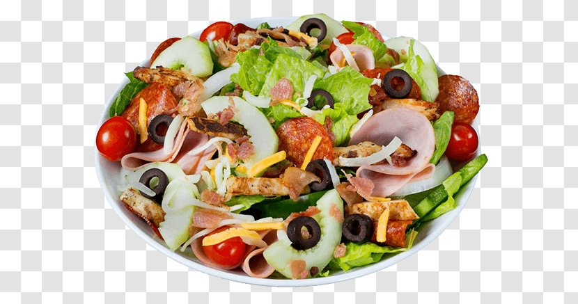 Pizza Calzone Chicken Salad Caesar - Dish Transparent PNG