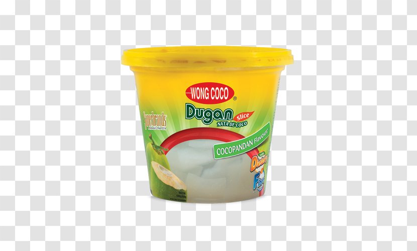 Nata De Coco Coconut Milk Mango Pudding Flavor - Dairy Products Transparent PNG