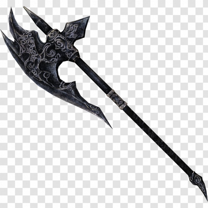 The Elder Scrolls V: Skyrim Oblivion Battle Axe Weapon Transparent PNG