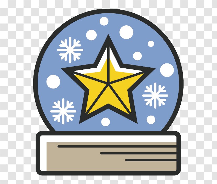 Christmas ICO Icon - Sign - Pentagram Collection Element Transparent PNG