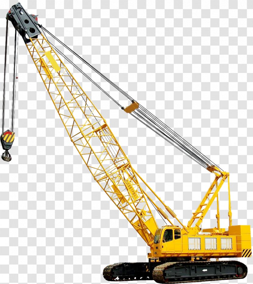 Mobile Crane クローラークレーン Hydraulics Heavy Machinery - Overhead - Welding Rigs Transparent PNG