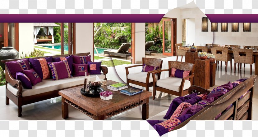 Seminyak Villa Songket Table Bali Interior Design Services Transparent PNG
