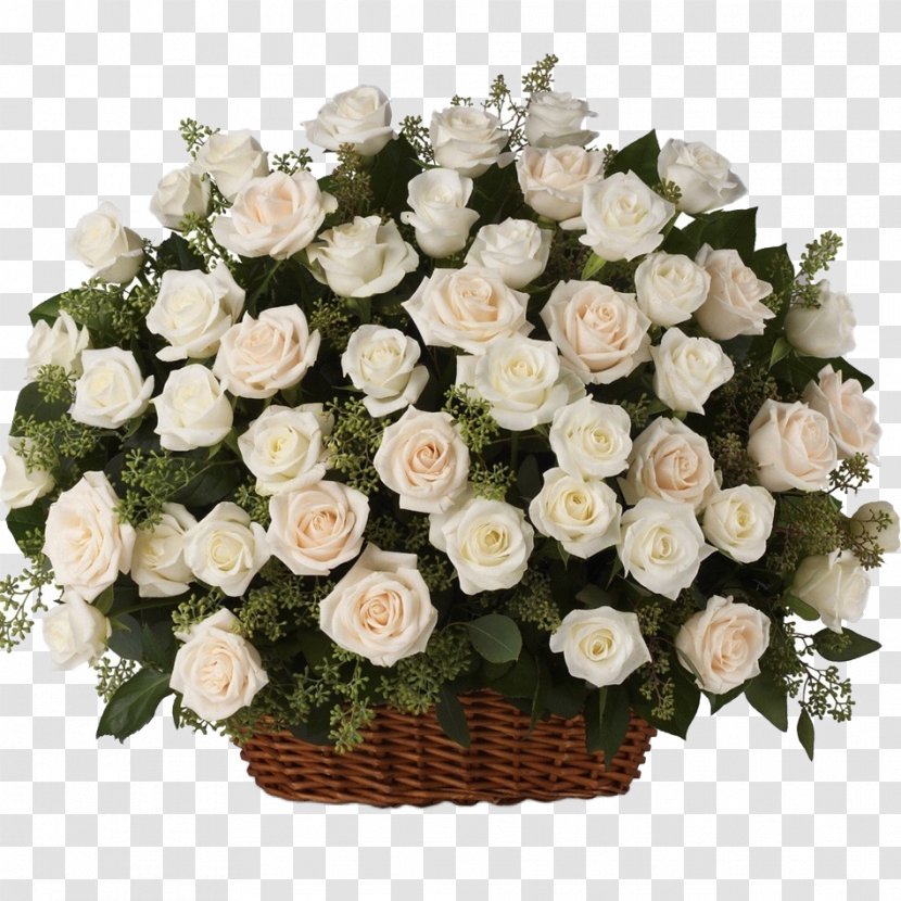 Basket Flower Bouquet Floristry Lilium - Floral Design - A Of Flowers Transparent PNG