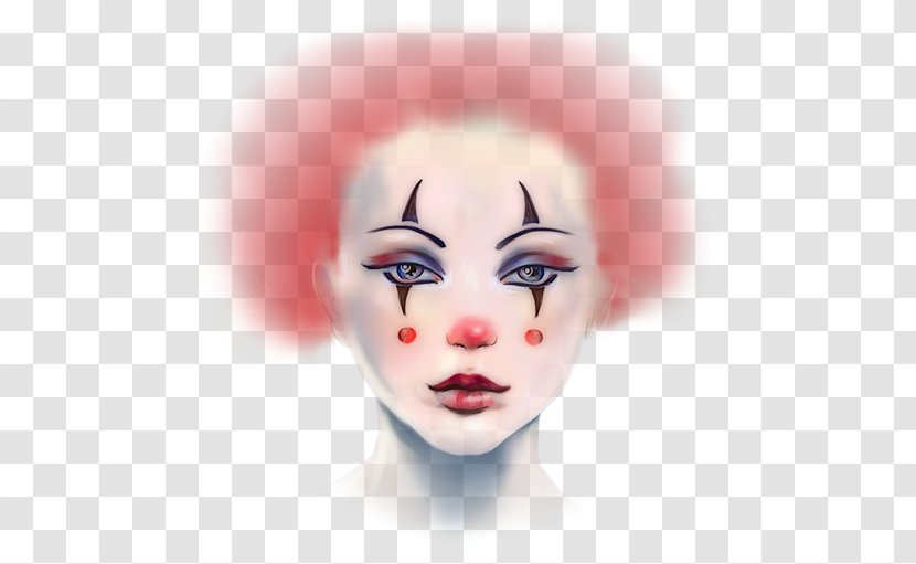 Pierrot A Sad Clown Circus Joker - Heart - Face Transparent PNG